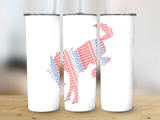 BUCKING BRONCO 20 OZ TUMBLER
