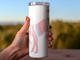 BUCKING BRONCO 20 OZ TUMBLER