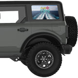 CRUISE TIME QUARTER WINDOW DECAL FITS 2021+ FORD BRONCO 4 DOOR HARD TOP