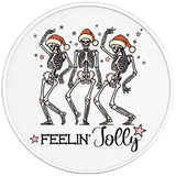FEELING JOLLY PEARL  WHITE CARBON FIBER TIRE COVER