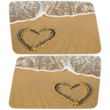 HEART BEACH QUARTER WINDOW DRIVER & PASSENGER DECALS