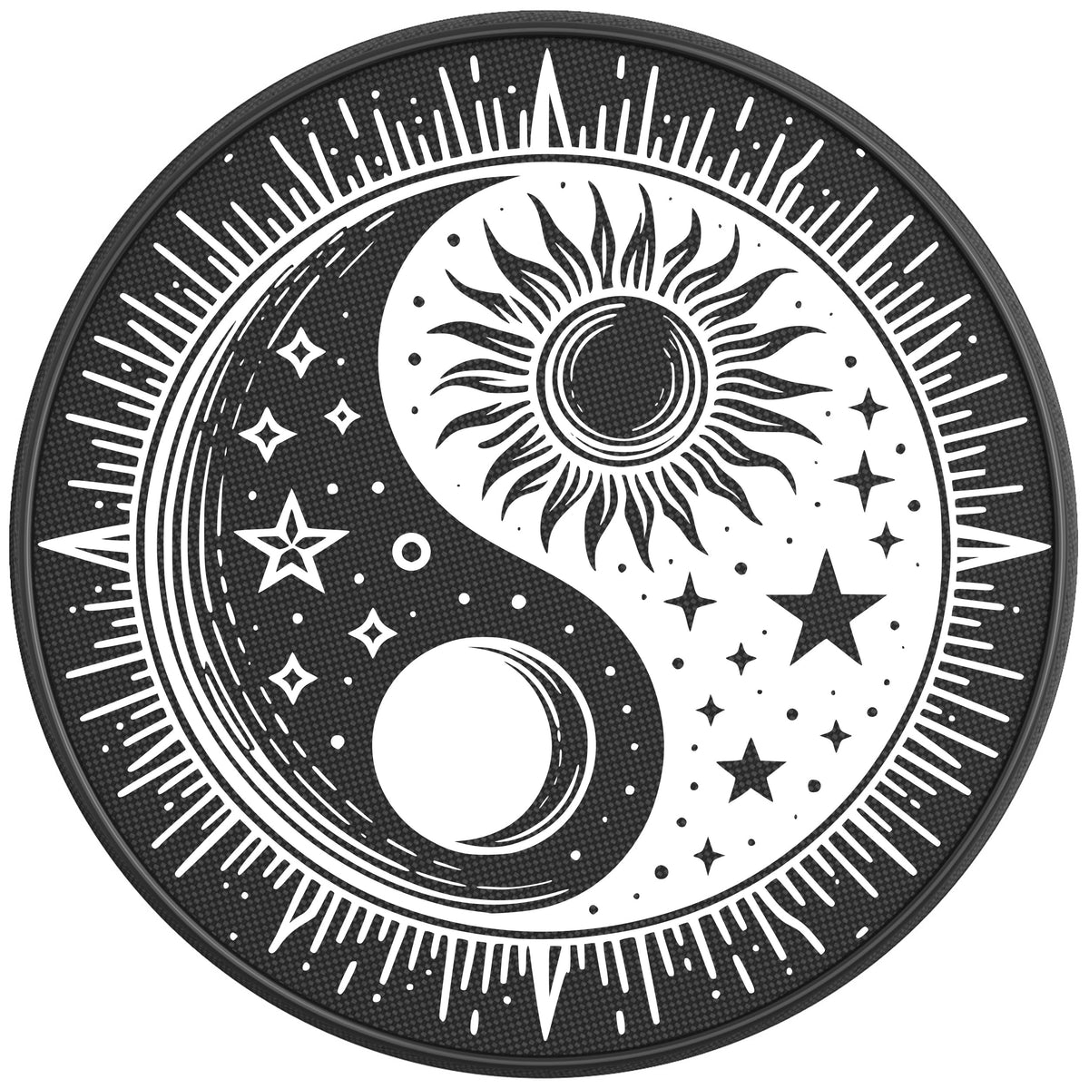 最新入荷 Tire Yang Ying Stars Moon Sun Cover| Covers Wheel Four トップス