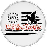 WE THE PEOPLE AMERICAN FLAG 1776 BALD EAGLE