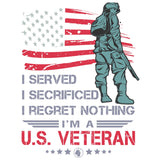 AMERICAN FLAG VETERAN SOLDIER