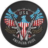 AMERICAN PRIDE EAGLE BLACK TIRE COVER