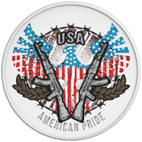 AMERICAN PRIDE EAGLE WHITE TIRE COVER
