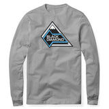 BLACK DIAMOND GRAY SWEATSHIRT