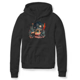 BOHO JEEP CACTUS BLACK HOODIE
