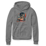 BOHO JEEP CACTUS GRAY HOODIE