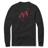 BRONCO - BUCK - RWB BLACK SWEATSHIRT