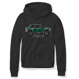 BRONCO BLACK HOODIE FOREST ERUPTION