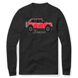 BRONCO BLACK SWEATSHIRT RED