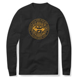 BRONCO CIRCLE ART BLACK SWEATSHIRT FOREST CYBER