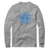 BRONCO CIRCLE ART GRAY SWEATSHIRT FOREST VELOCITY