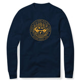 BRONCO CIRCLE ART NAVY SWEATSHIRT FOREST CYBER