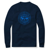 BRONCO CIRCLE ART NAVY SWEATSHIRT FOREST VELOCITY