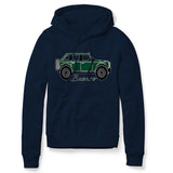 BRONCO NAVY HOODIE FOREST ERUPTION