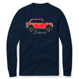 BRONCO NAVY SWEATSHIRT RED