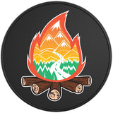 CAMPFIRE BLACK TIRE COVER