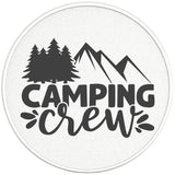 CAMPING CREW PEARL WHITE CARBON FIBER TIRE COVER