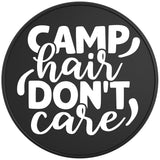 CAMP HAIR DON'T CARE BLACK TIRE COVER