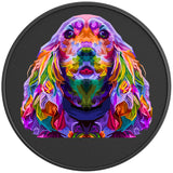 COLORFUL COCKER SPANIEL