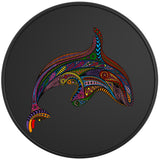 COLORFUL KILLER WHALE BLACK VINYL