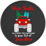Dear Santa Black Carbon Fiber Tire Cover
