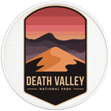 DEATH VALLEY NATIONAL PARK PEARL WHITE CARBON FIBER TIRE COVER