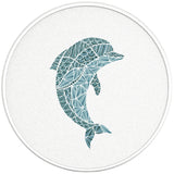 DOLPHIN SEA CREATURE PEARL WHITE CARBON FIBER VINYL