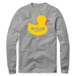 DUCK WITH JEEP GRILL GRAY SWEATSHIRT