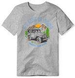 ENJOY THE RIDE GRAY T SHIRT