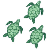 FAMILY OF SEA SHELL TURTLES