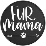 FUR MAMA BLACK TIRE COVER
