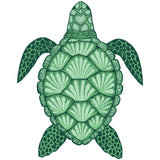 GREEN SEA SHELL TURTLE