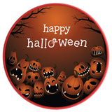 HAPPY HALLOWEEN PUMPKIN MONSTERS RED TIRE COVER