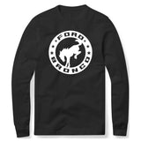 HORSE CIRCLE BLACK SWEATSHIRT