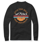 INTO THE WILD BLACK SWEATSHIRT