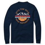 INTO THE WILD NAVY SWEATSHIRT
