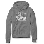 ITS A WITCH THING GRAY HOODIE