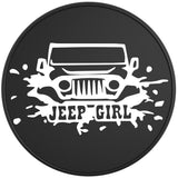 JEEP GIRL MUDDY BLACK TIRE COVER