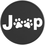 JEEP PAW BLACK CARBON FIBER TIRE COVER