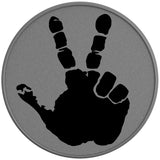 JEEP WAVE SILVER CARBON FIBER TIRE COVER