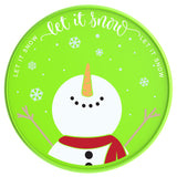 Let It Snow Neon Green Tire Cover