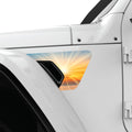 LITTLE RAY OF SUNSHINE FENDER VENT DECAL FITS 2018+ JEEP WRANGLER & GLADIATOR DRIVER SIDE