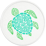MANDALA TURTLE PEARL WHITE CARBON FIBER VINYL
