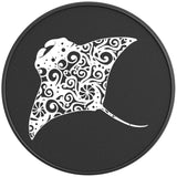 MANTA RAY BLACK CARBON FIBER VINYL