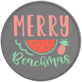 Merry Beachmas Silver Carbon Fiber Tire Cover