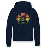 MY JEEP MAKES ME HAPPY NAVY HOODIE