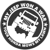 MY JEEP WON A WAR